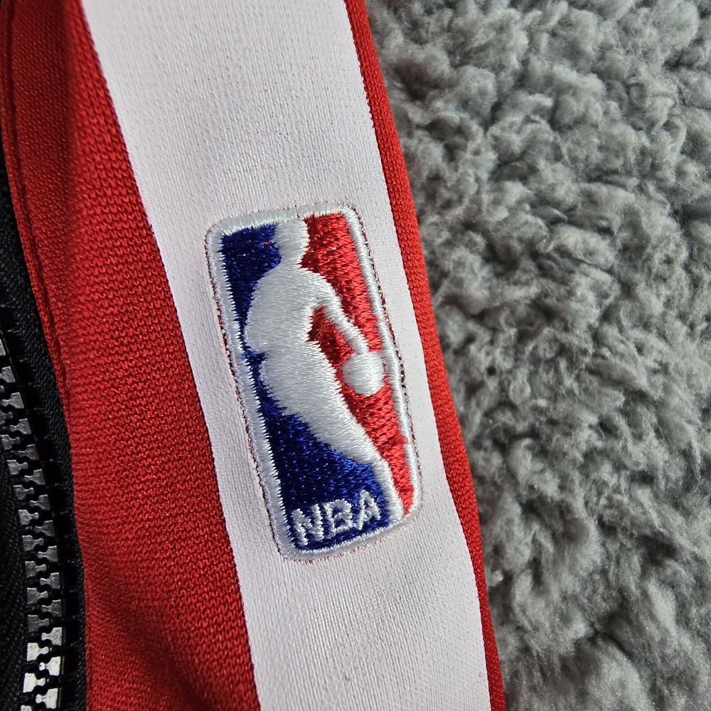 NBA Houston Rockets‎ Warm Up Joggers Track Pants Mens Large Zipway Full Leg Zip - Picture 5 of 15
